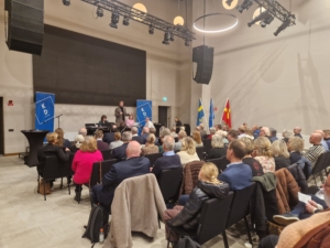 Sameh Egyptson kandiderar till riksdagen för Kristdemokraterna i valet 2026. Foto: Marius Lyckå (montage)