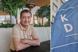 Sameh Egyptson kandiderar till riksdagen för Kristdemokraterna i valet 2026. Foto: Marius Lyckå (montage)