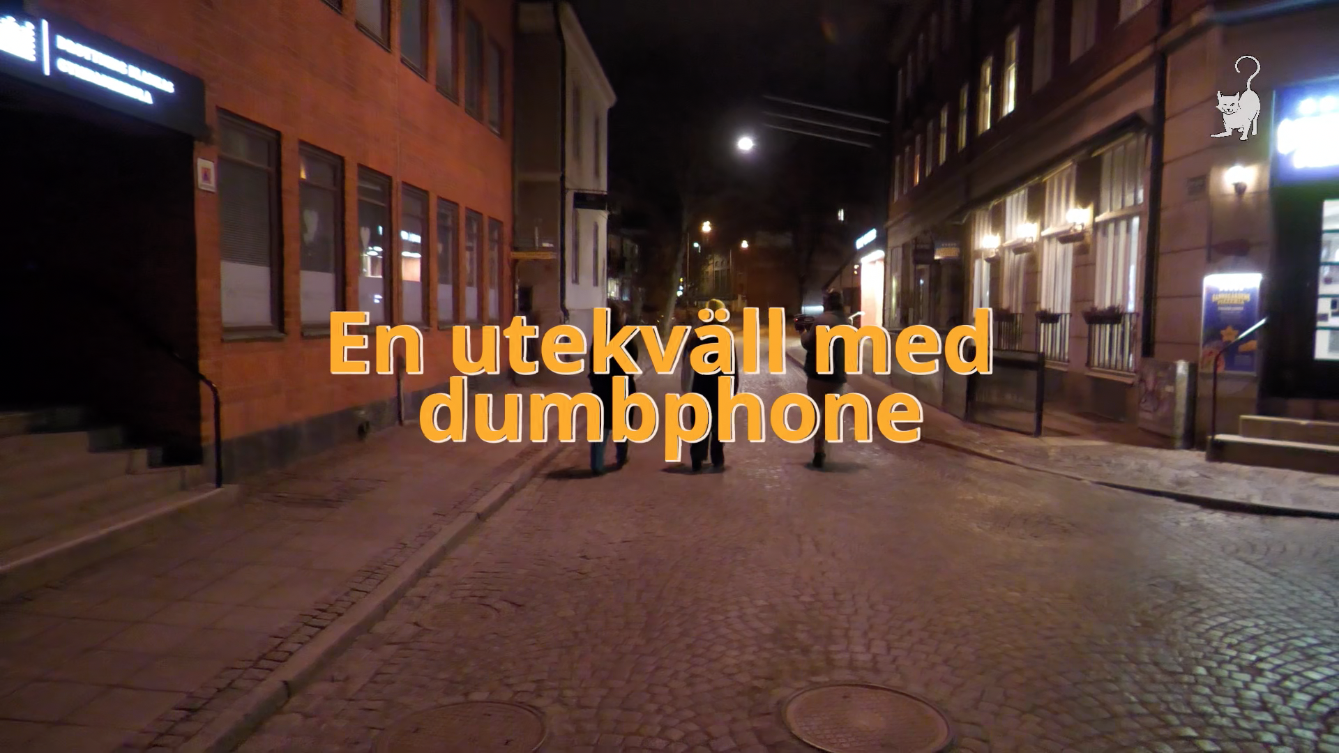 VIDEO: En utekväll med dumbphone