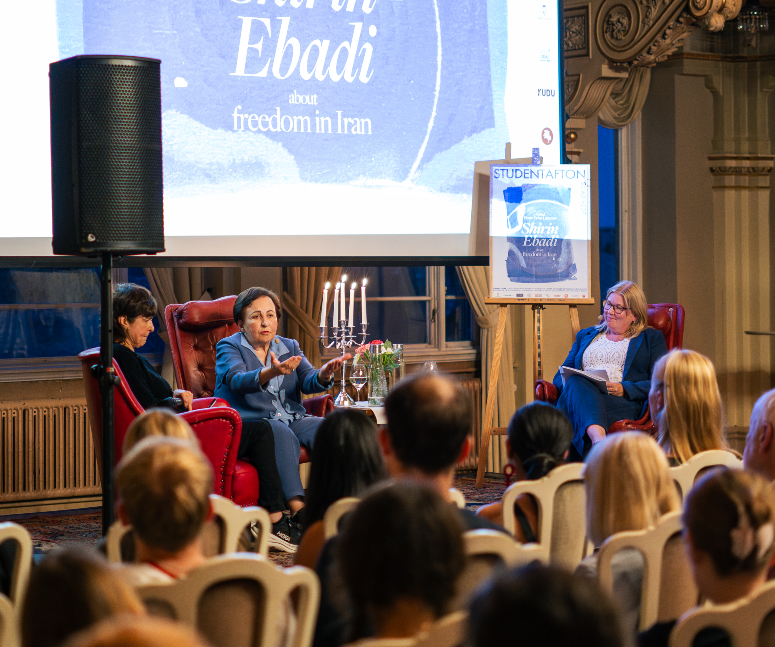 Peace, activism and women’s rights  – an evening with Shirin Ebadi.