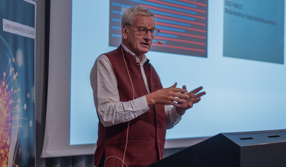 Carl Bildt gästar seminarium: ”Vi har en del att lära oss av alla”