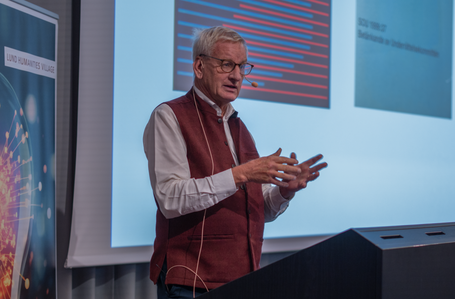 Carl Bildt gästar seminarium: ”Vi har en del att lära oss av alla”