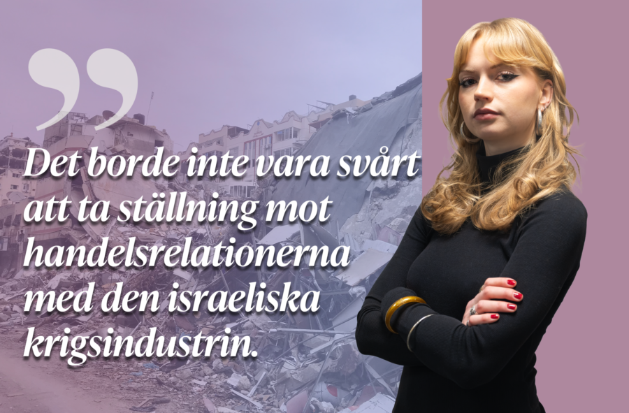 I Lund är företagen bakom Israels krigföring i Gaza välkomna