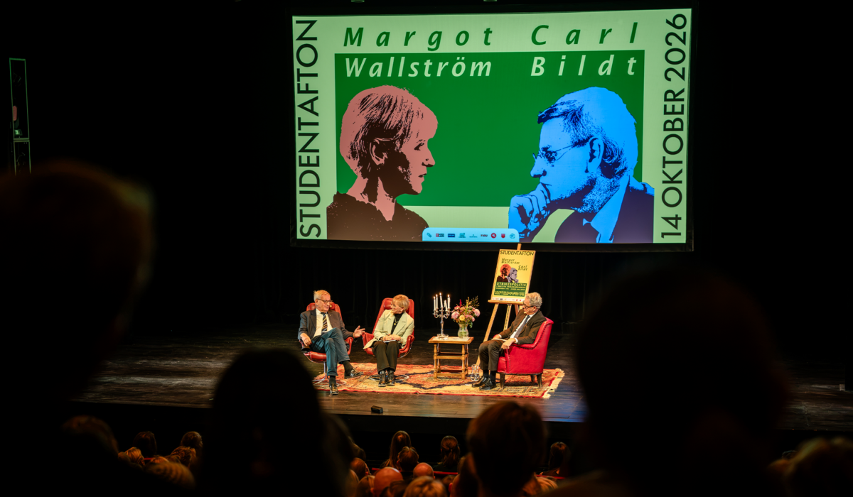 Utrikespolitisk afton med Carl Bildt och Margot Wallström